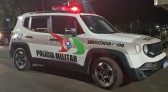 Homem ameaça e expulsa esposa de casa e é preso pela Polícia Militar