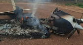 Avião é incendiado após tentativa de interceptação por caça da FAB em Mato Grosso