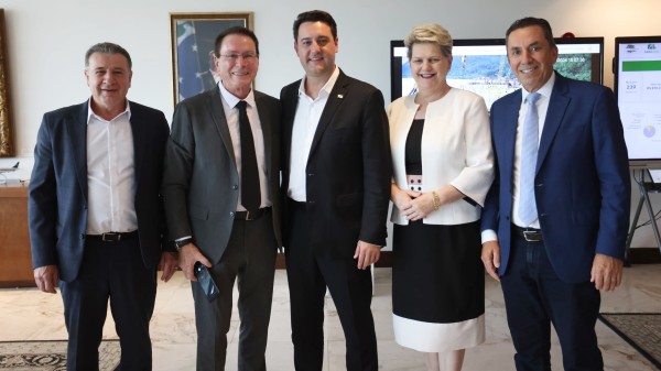 Pedron e Lurdinha reforçam parcerias em importante agenda na Capital