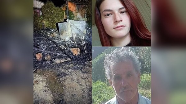 Pai e filha grávida morrem após incêndio em residência em Santa Catarina
