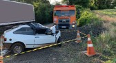 Homem morre em grave acidente na PR 281, em Salto do Lontra