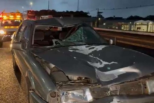 Caminhoneiro perde a vida após ser atropelado na BR-277