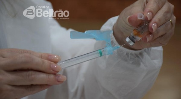 Beltrão vacina a partir dos 18 anos nesta quarta-feira (15)