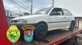 PM recupera automóvel furtado que estava sendo oferecido por mil reais no Facebook