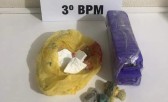Polícia Militar apreende maconha e cocaína em Itapejara D’Oeste