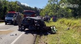 Acidente deixa uma pessoa morta e outra gravemente ferida, na PR 180