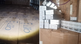 Polícia Militar realiza apreensão de carga milionária de cigarros contrabandeados