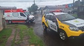 Homem fica ferido após ser atingido por golpes de arma branca