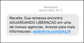 Golpistas enviam SMS com cobrança sobre encomenda taxada; saiba como agir