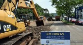 Avenida Atílio Fontana está sendo revitalizada