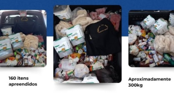 Vigilância Sanitária apreende 300 Kg de produtos com irregularidades em supermercado