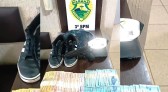 Homem é preso por roubo a estabelecimento comercial e dinheiro é recuperado