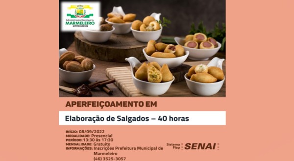 Marmeleiro promove Curso de Panificação nas Carretas do Conhecimento
