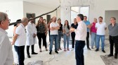 Profissionais de Saúde visitam obra do Hospital Intermunicipal