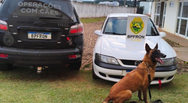Homem é preso com cocaína durante operação do BPFRON