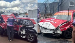 Caio Castro sofre acidente de carro enquanto se preparava para prova em Cascavel