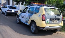 Polícia Militar recupera veículo furtado na noite anterior