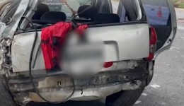 Homem morre após capotar veículo com registro de furto durante perseguição policial