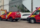 Corpo de Bombeiros combate princípio de incêndio em farmácia no centro de Francisco Beltrão