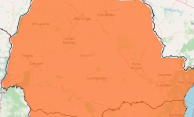 Inmet emite alerta de tempestade para os 399 municípios do Paraná