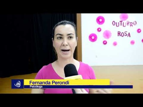 Mulheres de Campo Erê participam de caminhada em alusão ao Outubro Rosa