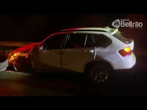 Acidente na PR-180 deixa dois feridos