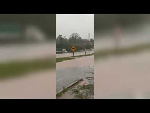 Alagamento na Rodovia Vitório Traiano