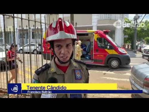 Colisão entre veículos no centro de Francisco Beltrão deixa feridos