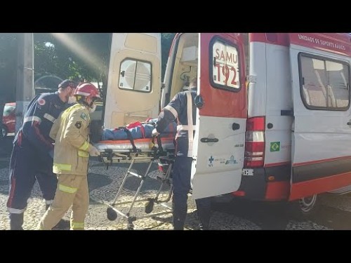 Simulado de acidente de trânsito é realizado pelo Corpo de Bombeiros