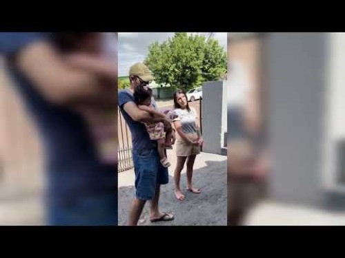 Pais agradecem a ROTAM pelo resgate da filha; criança passa bem