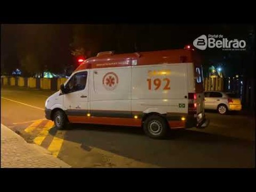 Motociclista sofre ferimentos após colisão com carro no bairro Luther King